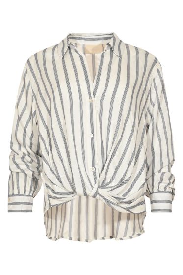 Maicazz Sense Blouse Silver stripe