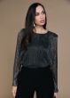 Freebird Tamia Top Black Silver