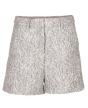 Freebird Plume Shorts Silver Grey