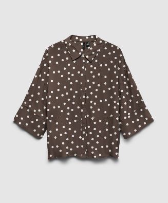 Vero Moda Elida Shirt Chocolate Martini