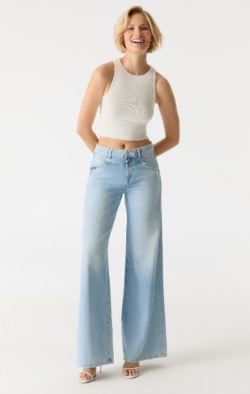 C.O.J Hazel Wide Jeans Light Blue