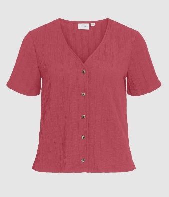 Vila Renka Shirt Holly Berry