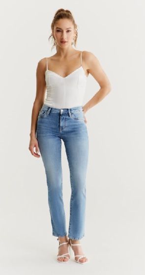 C.O.J. Hannah Jeans  Light Blue