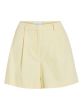 Vila Alara  Shorts Pastel Yellow