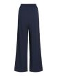 Vila Clua Wide Pants Navy Blazer
