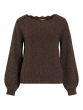 Vila Cutie Trui 14116068 Coffee Bean