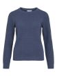 Vila Dalo Knit Trui Vintage Indigo