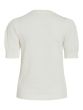 Vila Dalo Knit Top White Alyssum
