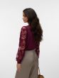 Vero Moda Hali top 10352182 Windsor Wine
