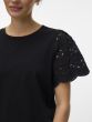 Vero Moda Jasy Top  Black