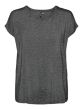 Vero Moda Lava glitter top Black