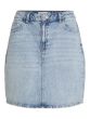 Vila Kaja Denim Skirt Light Blue