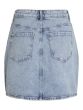 Vila Kaja Denim Skirt Light Blue