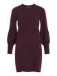 Vila Kerry Knit Dress Fig