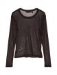 Vero Moda Lova Mesh Top 10340014 Chocolate