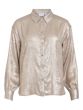 Vila Metalla Blouse Gold