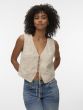 Vero Moda Millia Gilet Oatmeal
