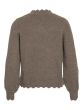 Vila Nikolina Knit Top Falcon