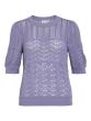 Vila Nya knit top Violet tulip