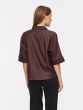Vila Ofala shirt 14113514 Coffee Bean