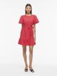 Vila Prisilla Short Dress Hibiscus