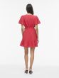 Vila Prisilla Short Dress Hibiscus