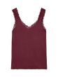 Vero Moda Rosa Top 10287348 Windsor Wine