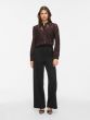 Vila Sala Blouse 14121352 Coffee Bean