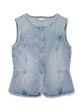 Vero Moda Siola Waistcoat L.Blue denim