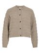 Vila Tillia Knit Cardigan Natural Mel.