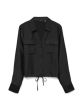 Vero Moda Toma tie shirt Black