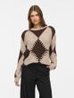 Vila Tora Knit 14117416 Nat Mel. Coffee Bean