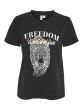 Vero Moda Vasta  T-Shirt Black