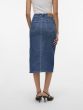 Vero Moda Veri Skirt Med Blue denim