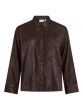 Vila Metalla Blouse 14117710 Coffee Bean