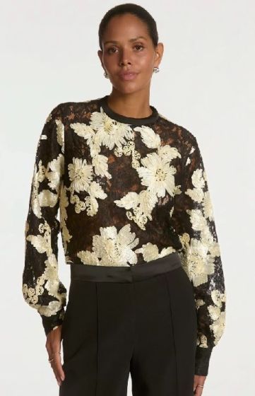 Aaiko Mauve Top Cream