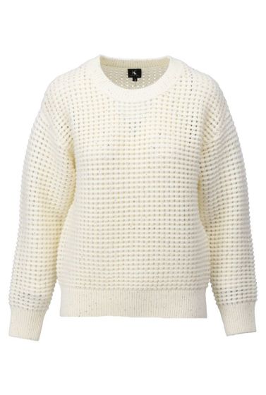 K-Design Trui  B810 Ecru