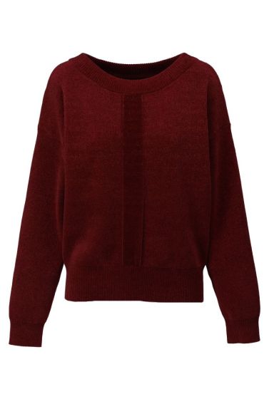 K-Design Trui B833 Burgundy