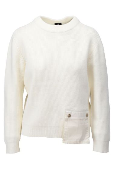 K-Design B842 Trui Ecru