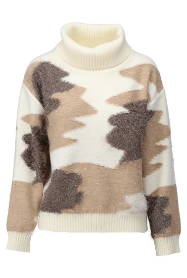 K-Design Trui  B862 Ecru