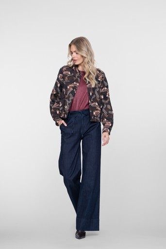 Geisha 61518-10 Wide Jeans D Blue denim