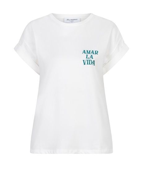 Lofty Manner Elinea T-Shirt White