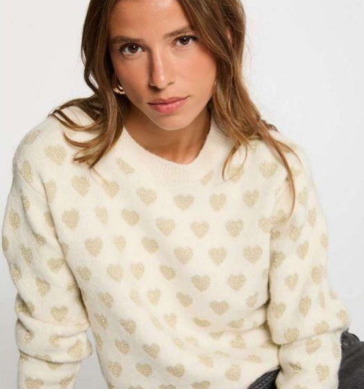 Morgan Mcoeur Trui Gold