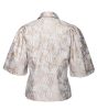 Kimara Bella Blouse Off White Gold