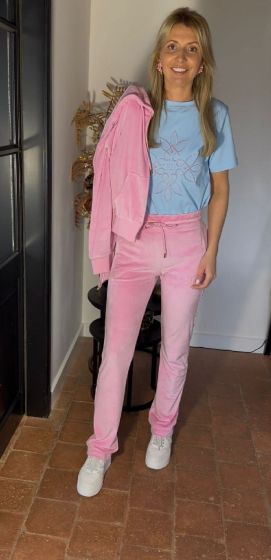 RD-Signature Romi Pants Pink Velvet