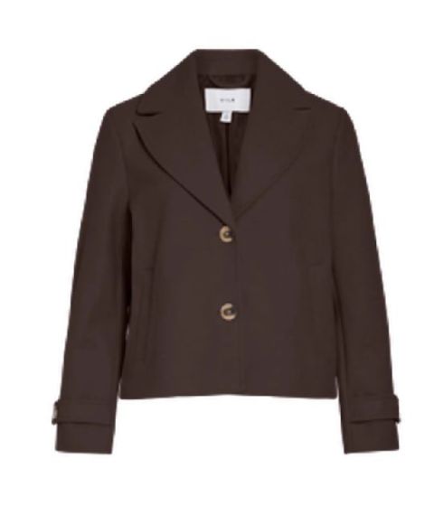 Vila Solo Jacket Coffee Bean