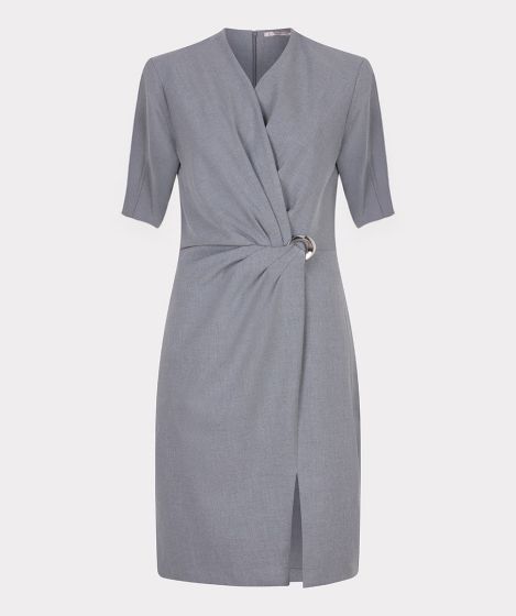 EsQualo 05512 Dress Light Grey mel.