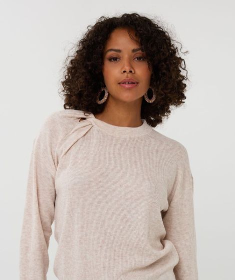 EsQualo 07512 Sweater Naturel