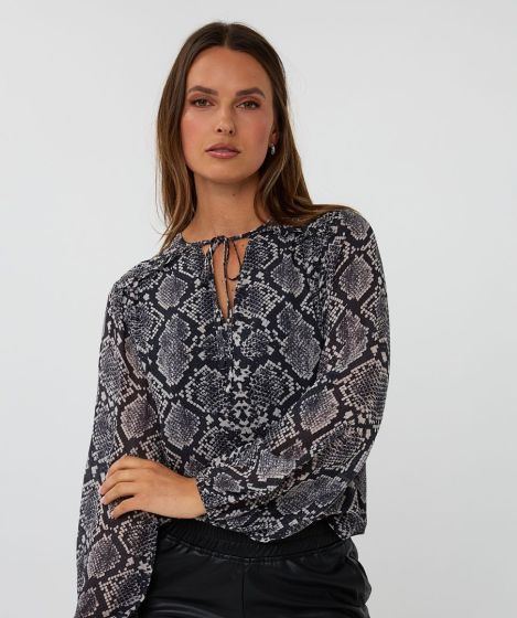 EsQualo 10526 Blouse Print