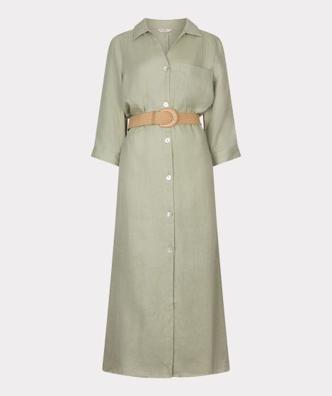 EsQualo 28228 Dress Soft Green